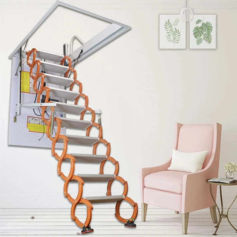 Attic Ladder Aluminum Folding Telescopic Loft - Zhengsway Ladder